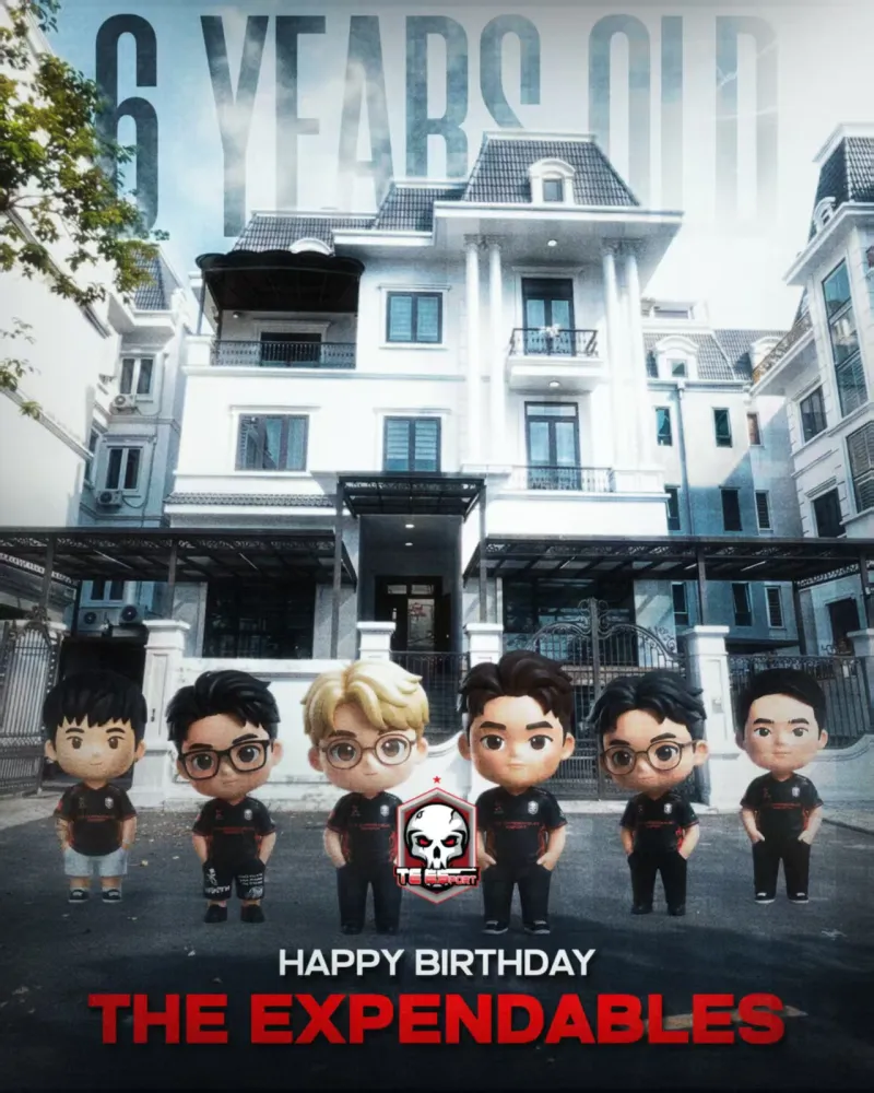 满冠体育-TE战队社媒更新：TE成立六周年快乐